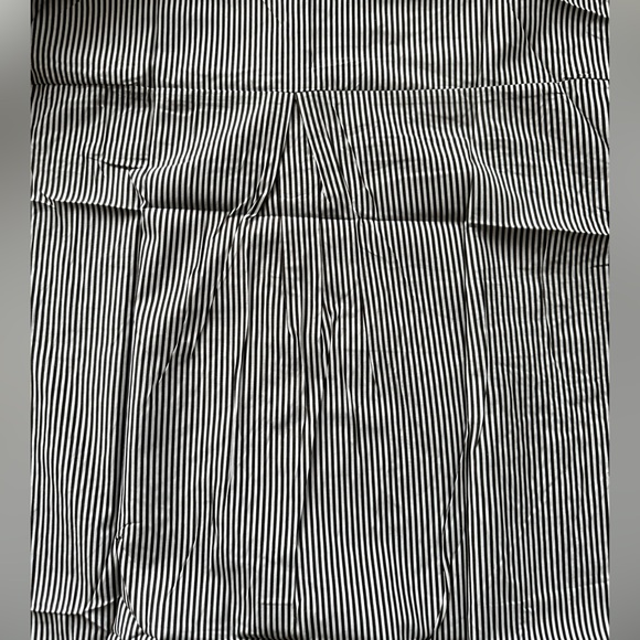 Striped Black and White Button-Up Shirt size XL  NWT - Picture 6 of 7